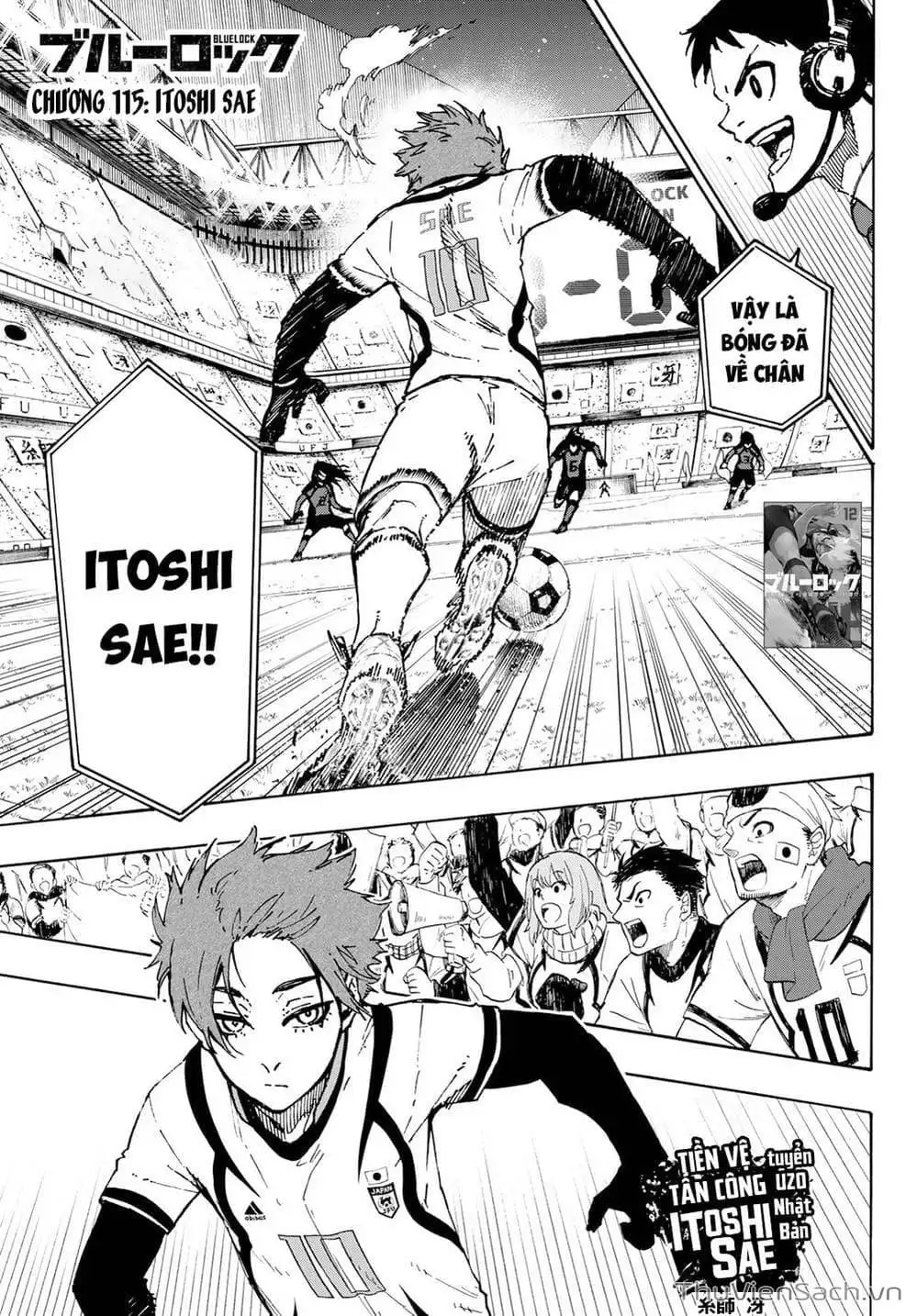 Truyện Tranh Tiền Đạo Số 1 - Blue Lock trang 5