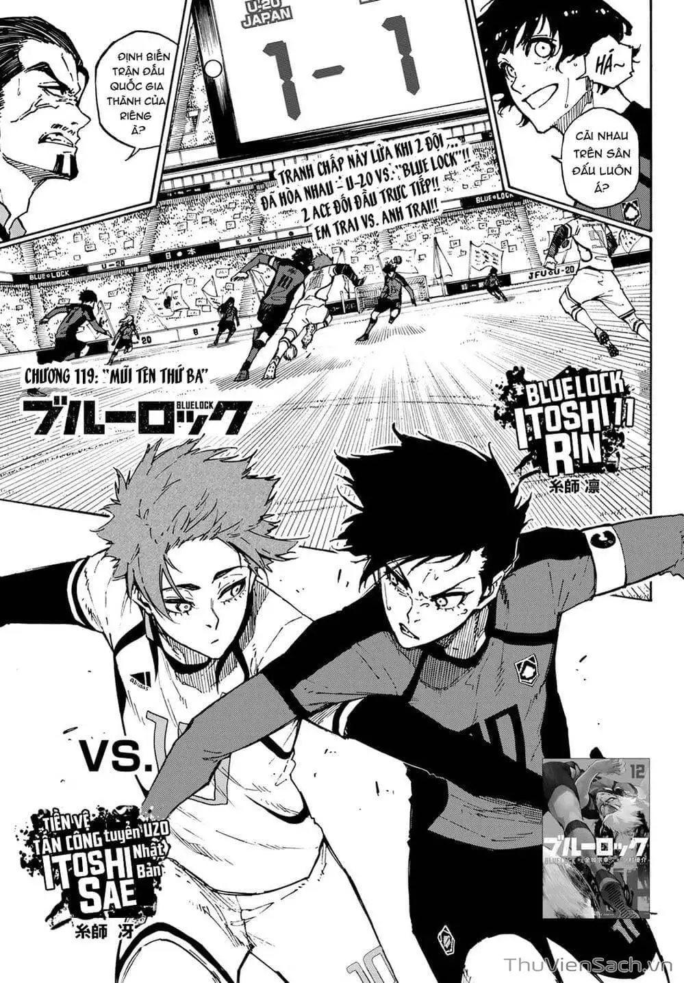 Truyện Tranh Tiền Đạo Số 1 - Blue Lock trang 5