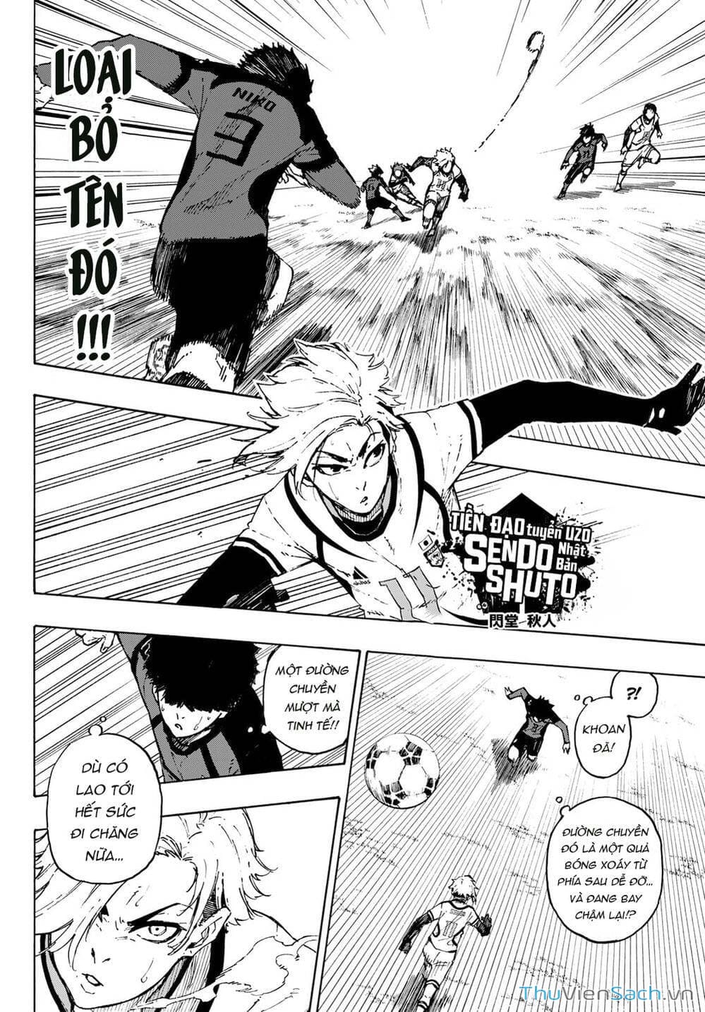 Truyện Tranh Tiền Đạo Số 1 - Blue Lock trang 6