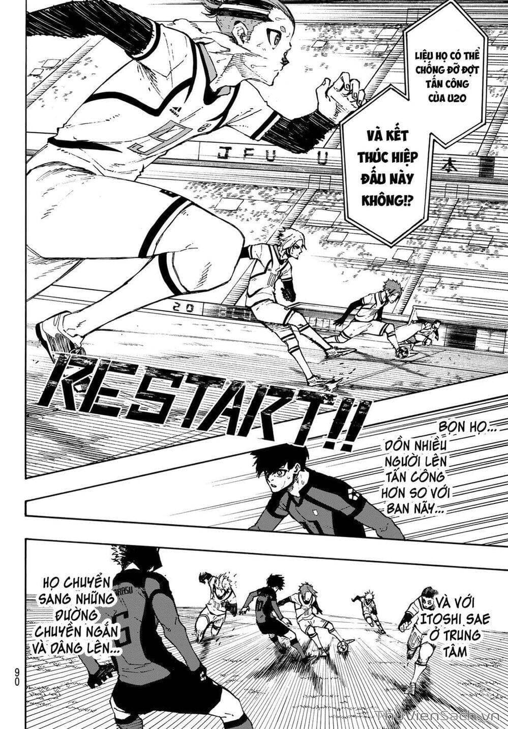 Truyện Tranh Tiền Đạo Số 1 - Blue Lock trang 6