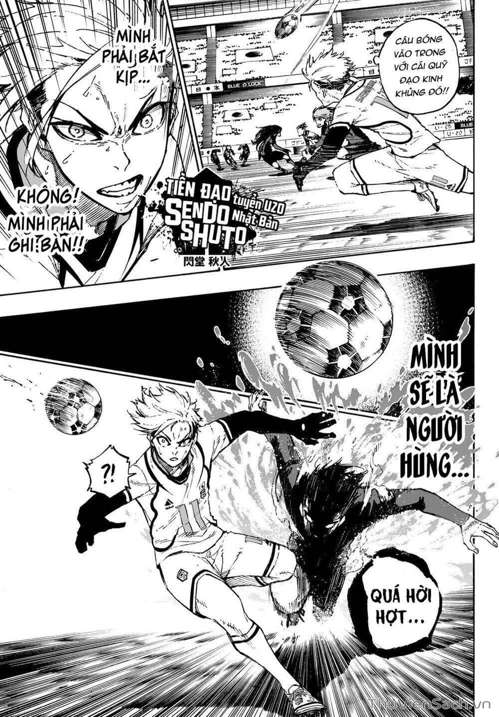 Truyện Tranh Tiền Đạo Số 1 - Blue Lock trang 6