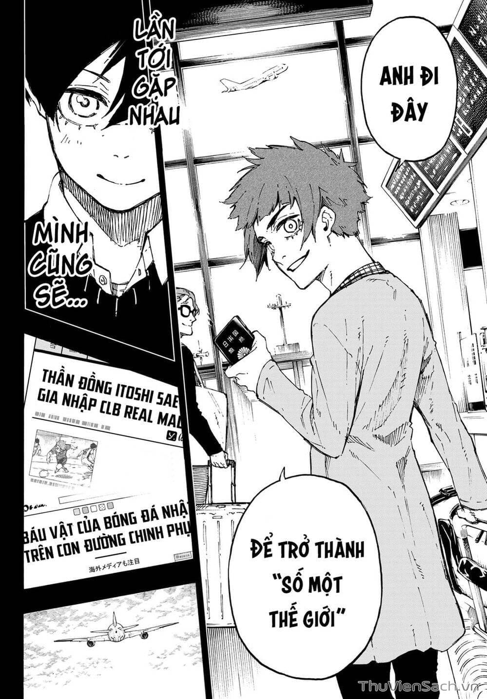 Truyện Tranh Tiền Đạo Số 1 - Blue Lock trang 6
