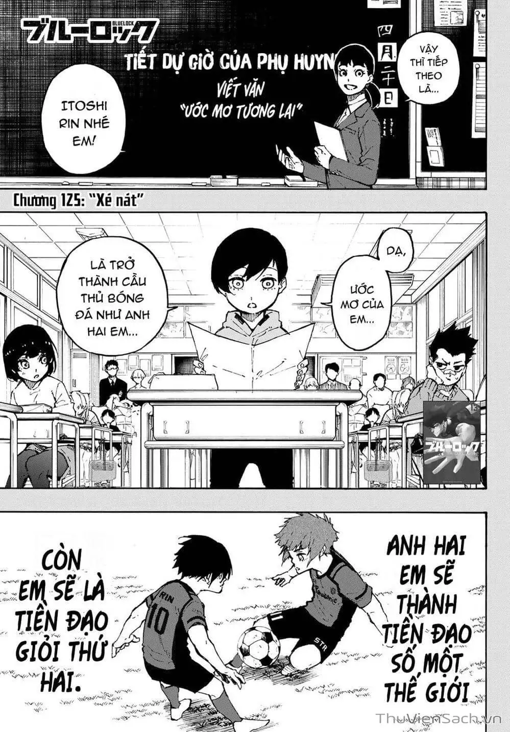 Truyện Tranh Tiền Đạo Số 1 - Blue Lock trang 5