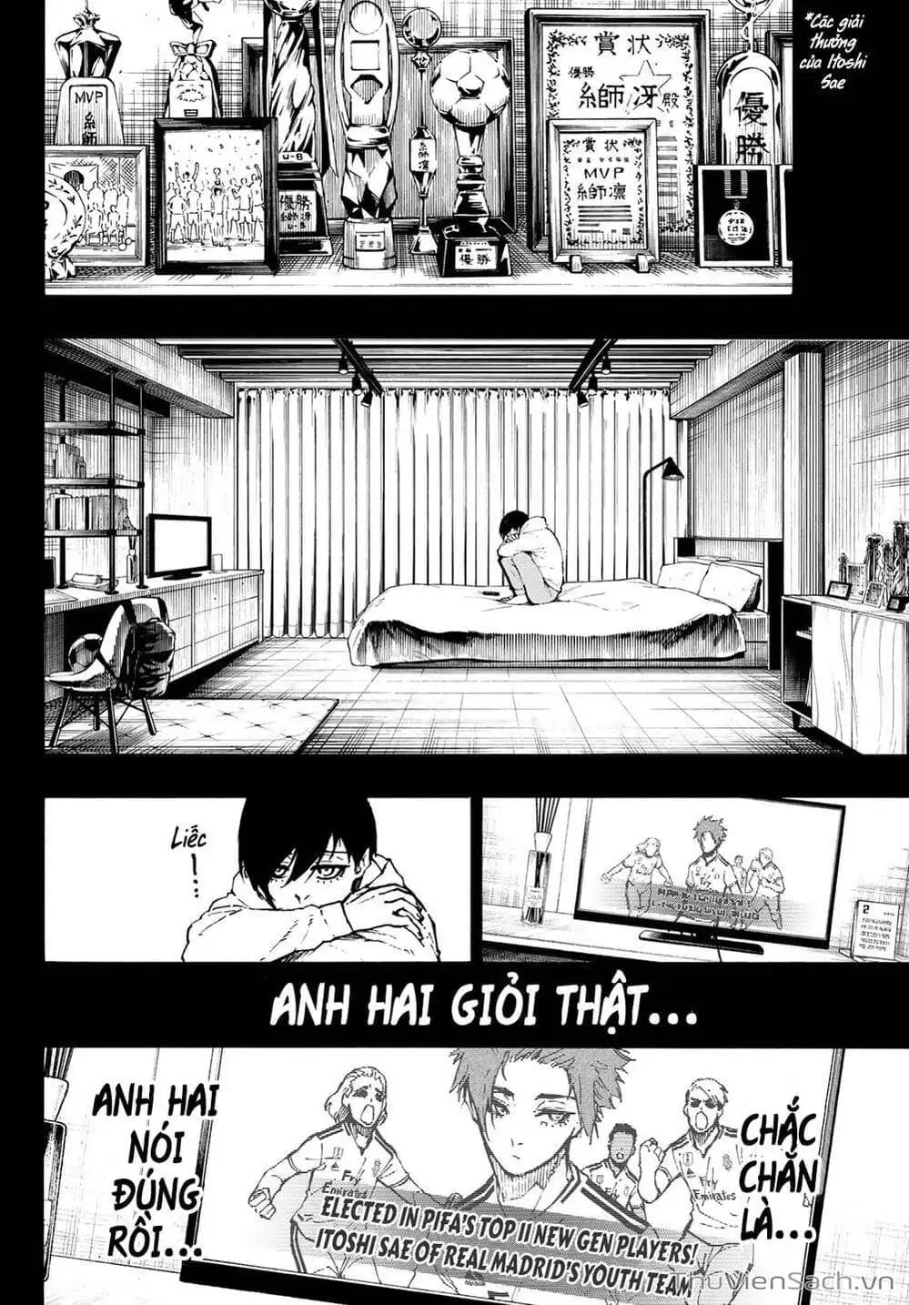 Truyện Tranh Tiền Đạo Số 1 - Blue Lock trang 5