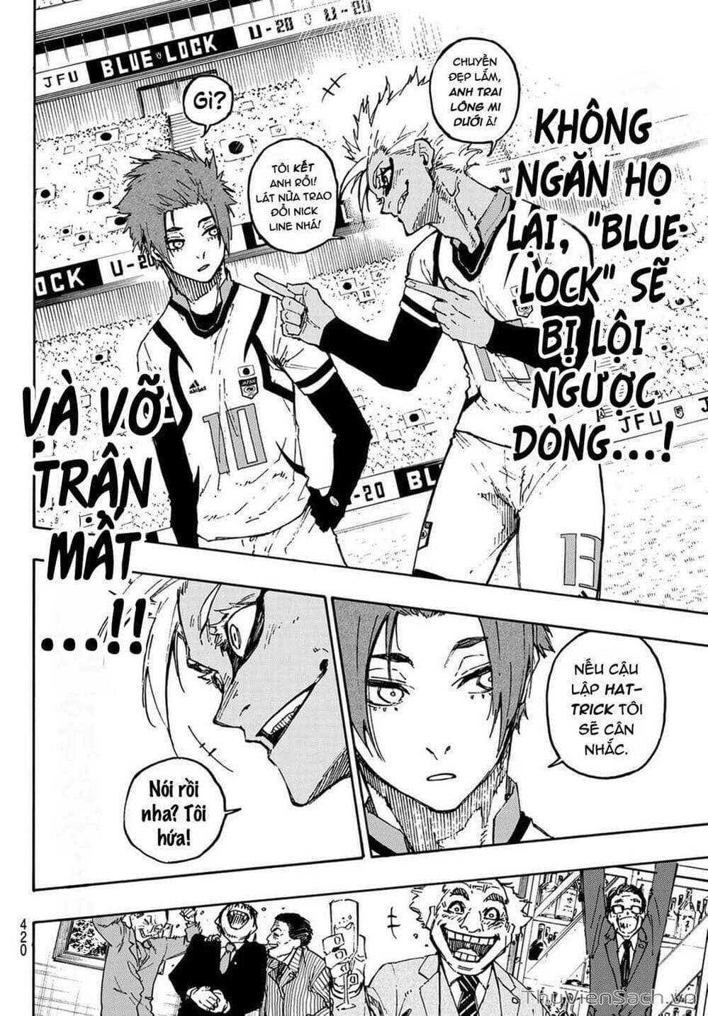 Truyện Tranh Tiền Đạo Số 1 - Blue Lock trang 6