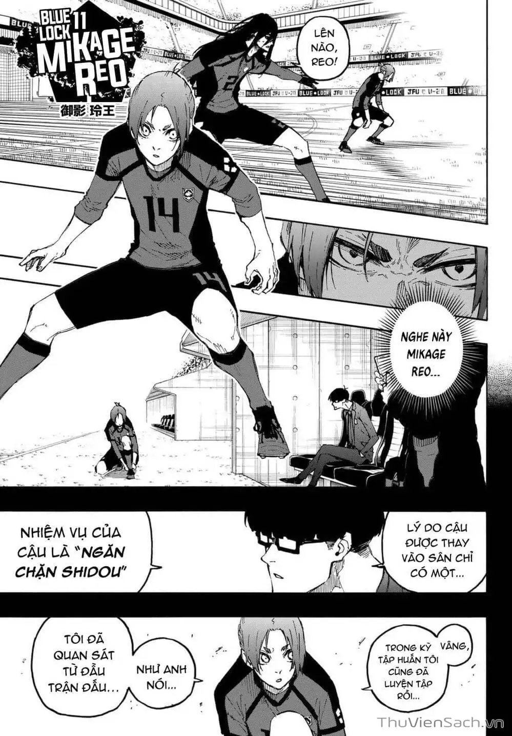 Truyện Tranh Tiền Đạo Số 1 - Blue Lock trang 5