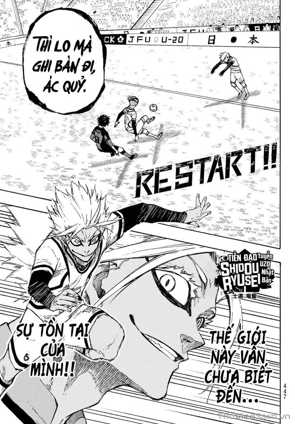 Truyện Tranh Tiền Đạo Số 1 - Blue Lock trang 6