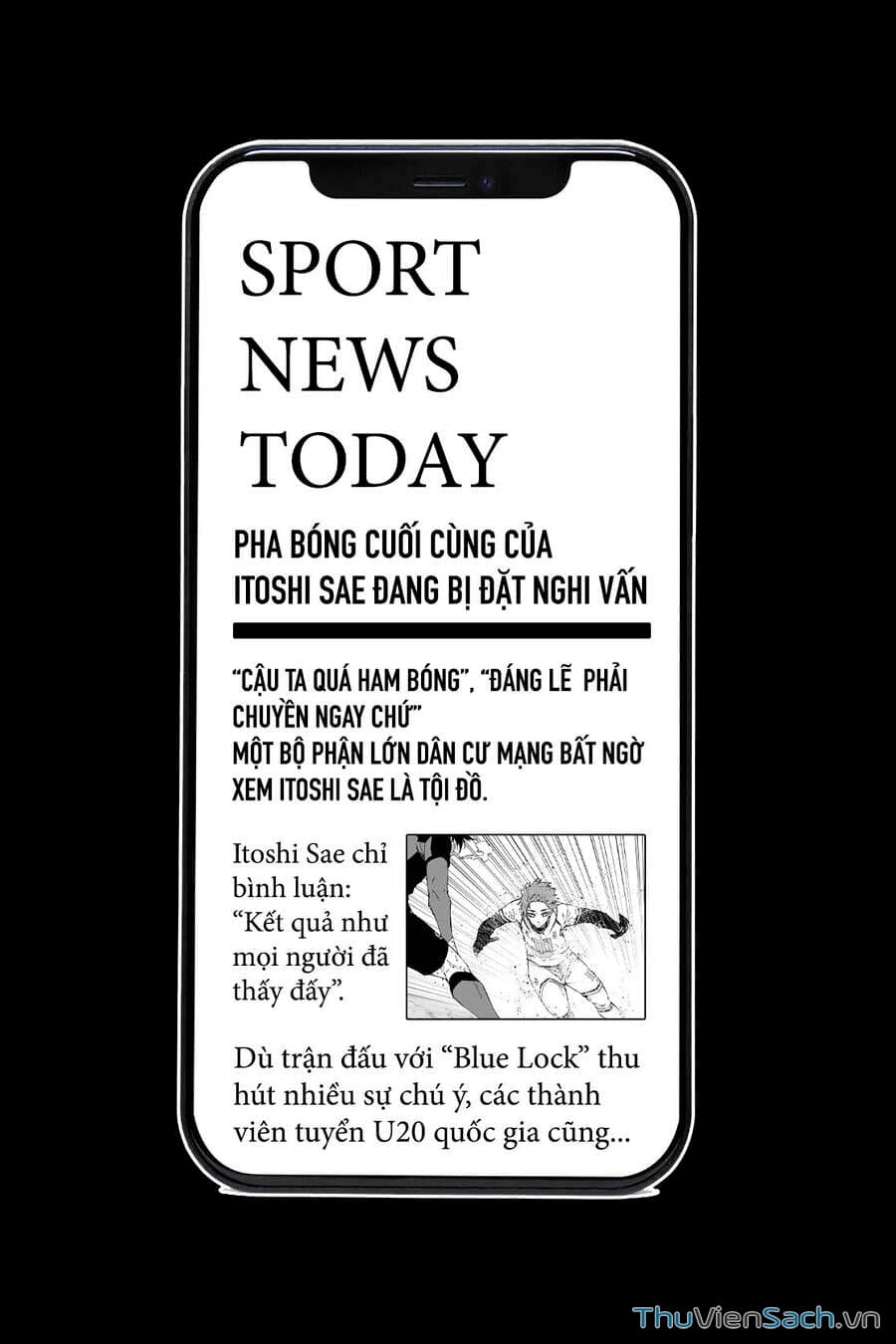 Truyện Tranh Tiền Đạo Số 1 - Blue Lock trang 6