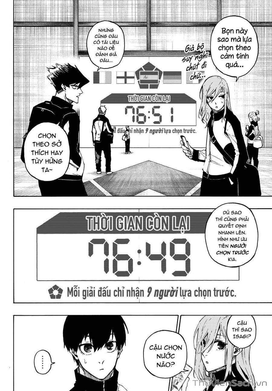 Truyện Tranh Tiền Đạo Số 1 - Blue Lock trang 6