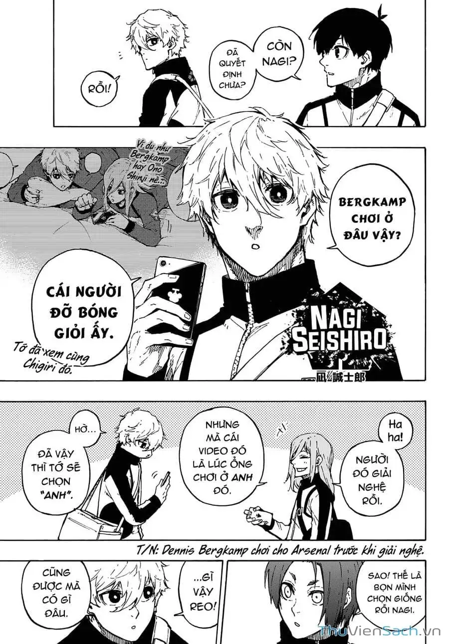 Truyện Tranh Tiền Đạo Số 1 - Blue Lock trang 5