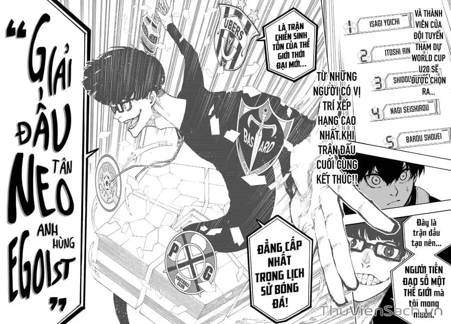 Truyện Tranh Tiền Đạo Số 1 - Blue Lock trang 5