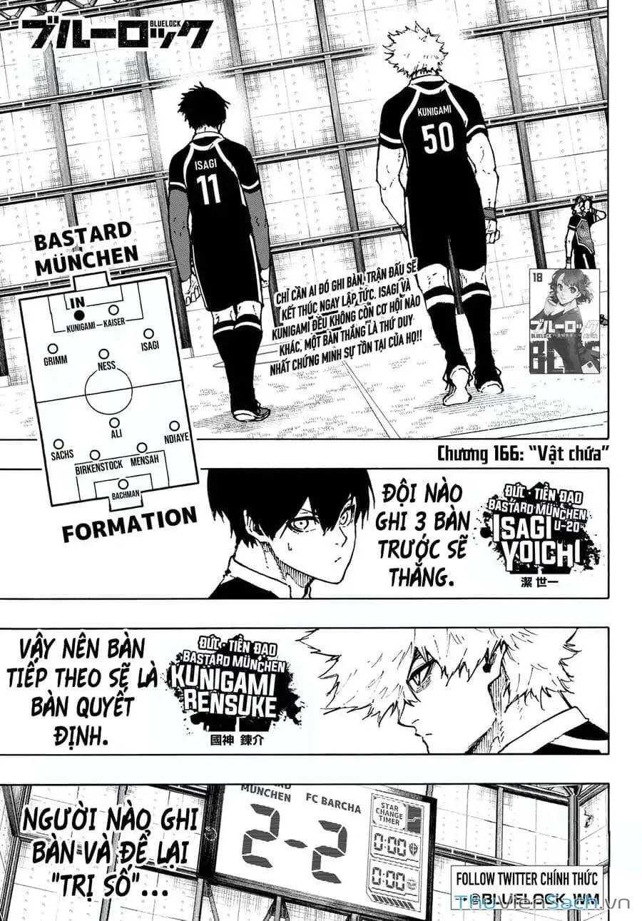 Truyện Tranh Tiền Đạo Số 1 - Blue Lock trang 5