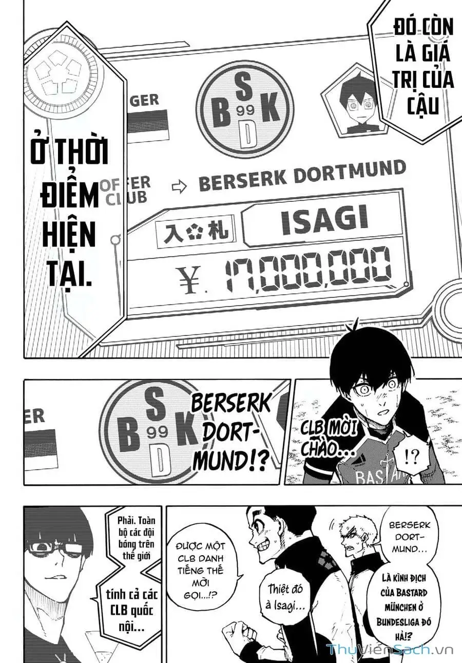 Truyện Tranh Tiền Đạo Số 1 - Blue Lock trang 5