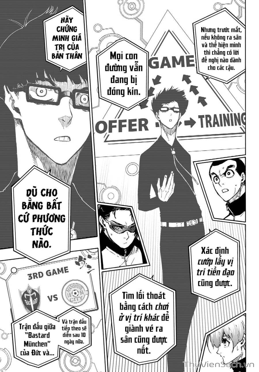 Truyện Tranh Tiền Đạo Số 1 - Blue Lock trang 6