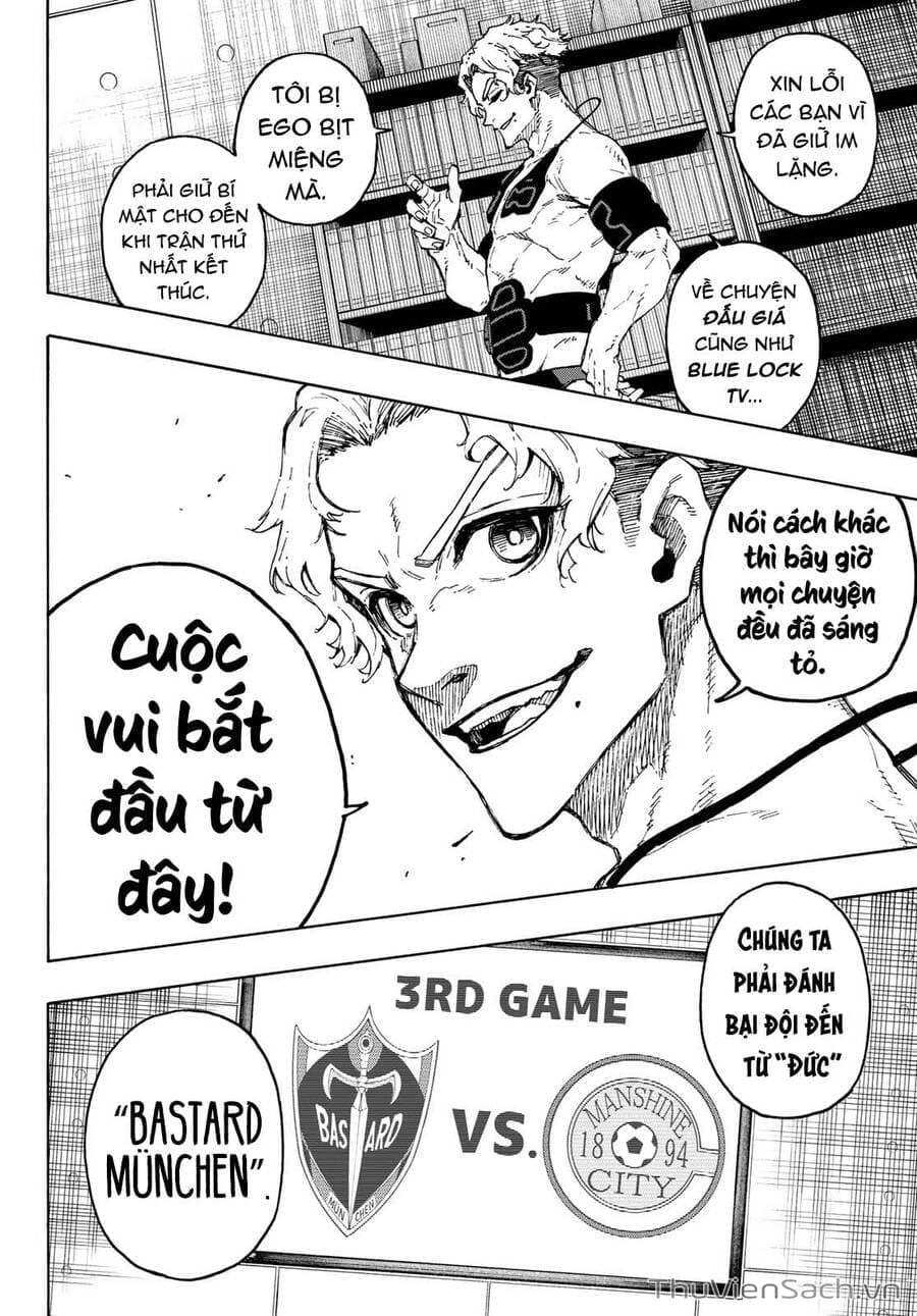Truyện Tranh Tiền Đạo Số 1 - Blue Lock trang 6