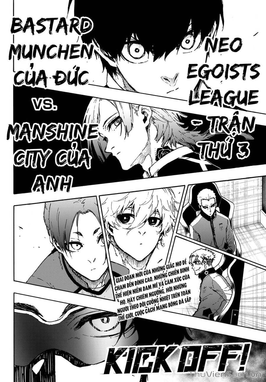 Truyện Tranh Tiền Đạo Số 1 - Blue Lock trang 6