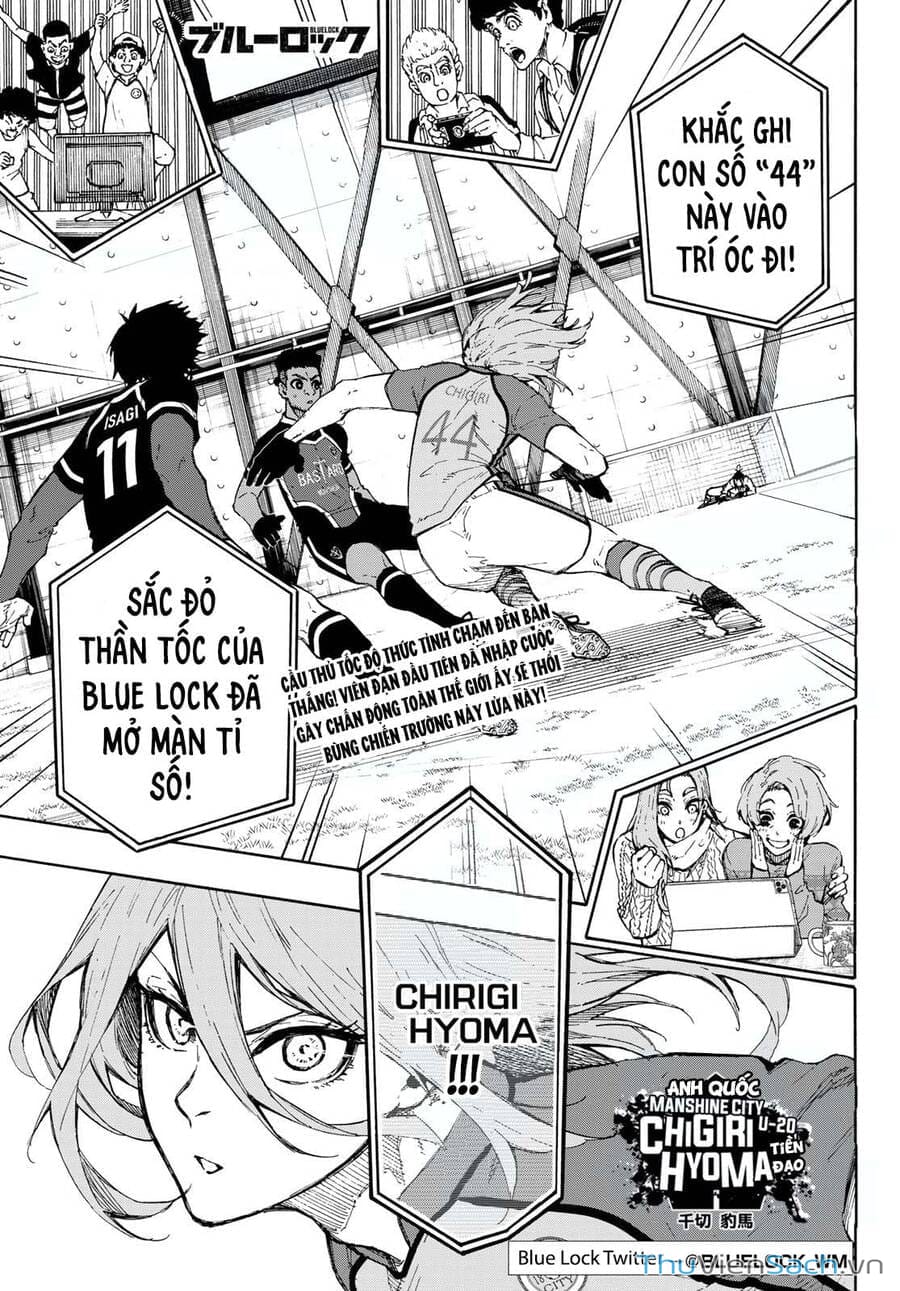 Truyện Tranh Tiền Đạo Số 1 - Blue Lock trang 6