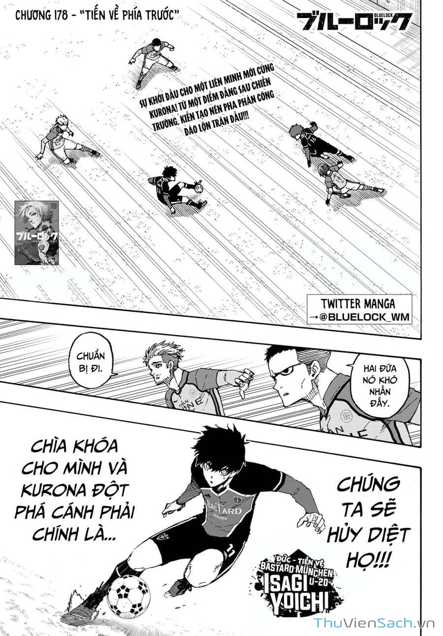 Truyện Tranh Tiền Đạo Số 1 - Blue Lock trang 6