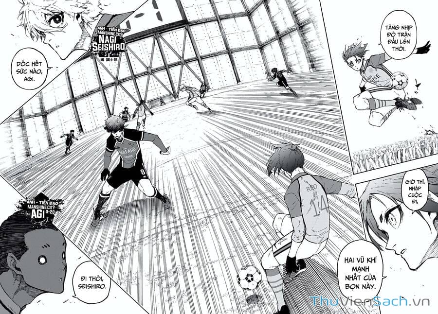 Truyện Tranh Tiền Đạo Số 1 - Blue Lock trang 6