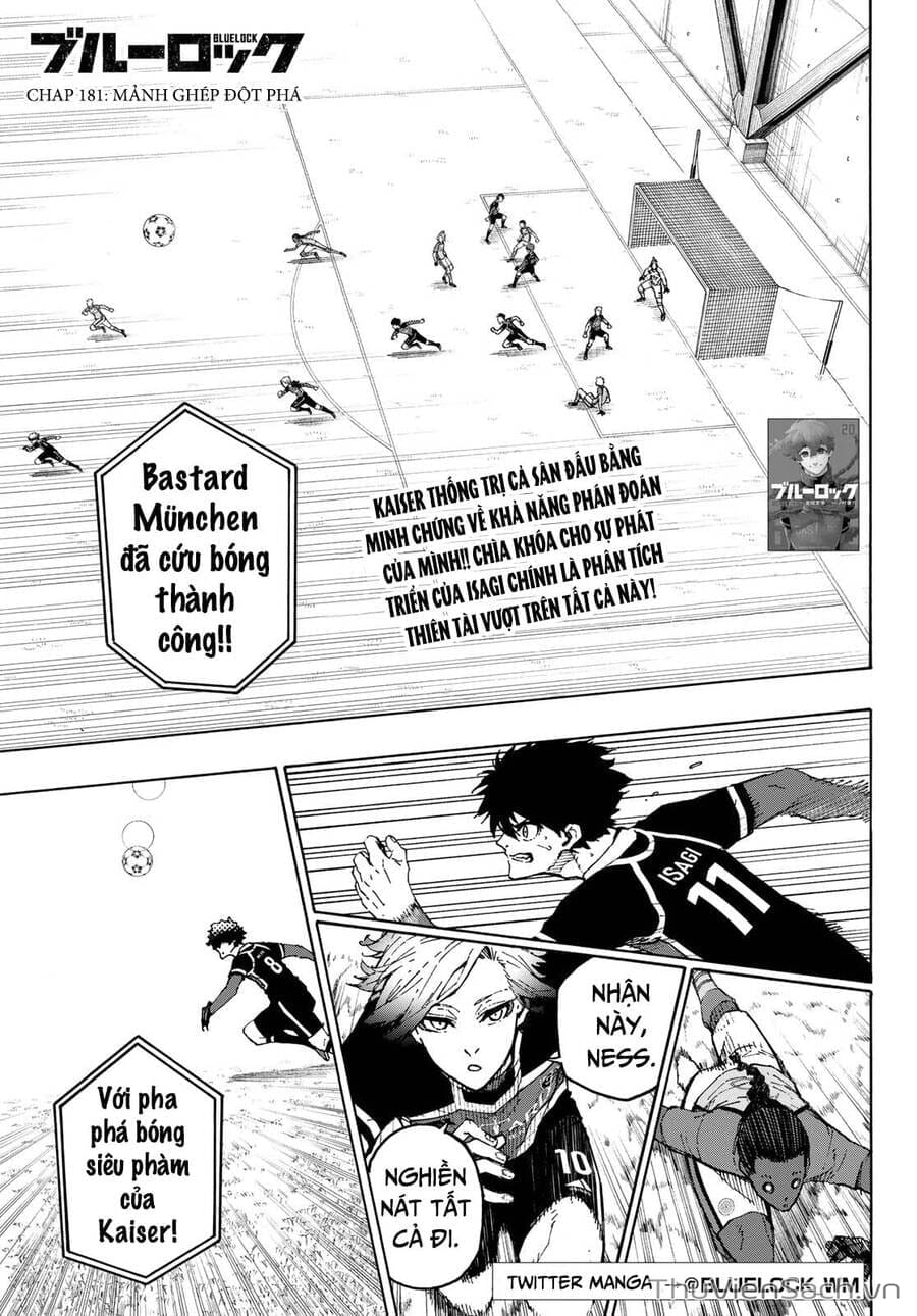 Truyện Tranh Tiền Đạo Số 1 - Blue Lock trang 6