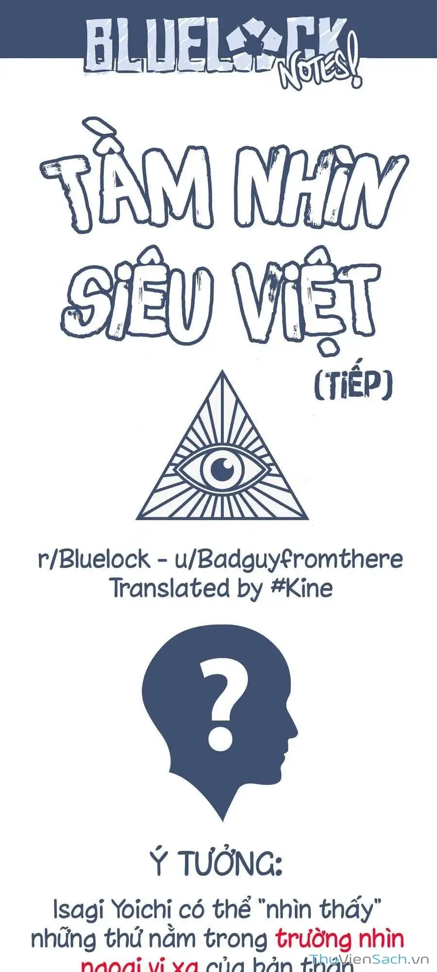 Truyện Tranh Tiền Đạo Số 1 - Blue Lock trang 5