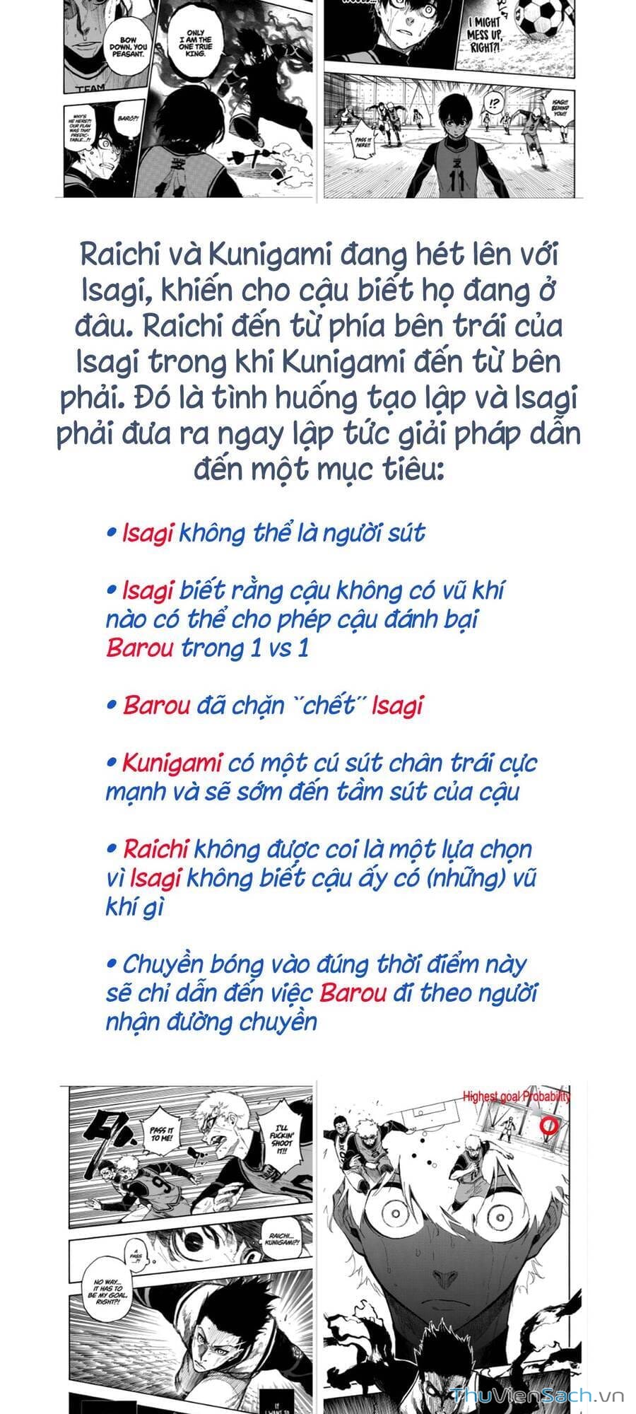 Truyện Tranh Tiền Đạo Số 1 - Blue Lock trang 6