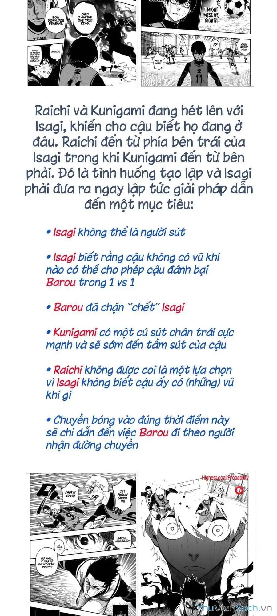 Truyện Tranh Tiền Đạo Số 1 - Blue Lock trang 5