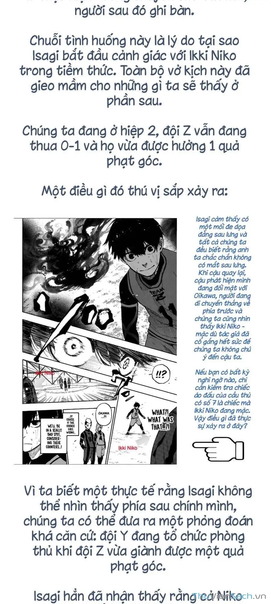 Truyện Tranh Tiền Đạo Số 1 - Blue Lock trang 5