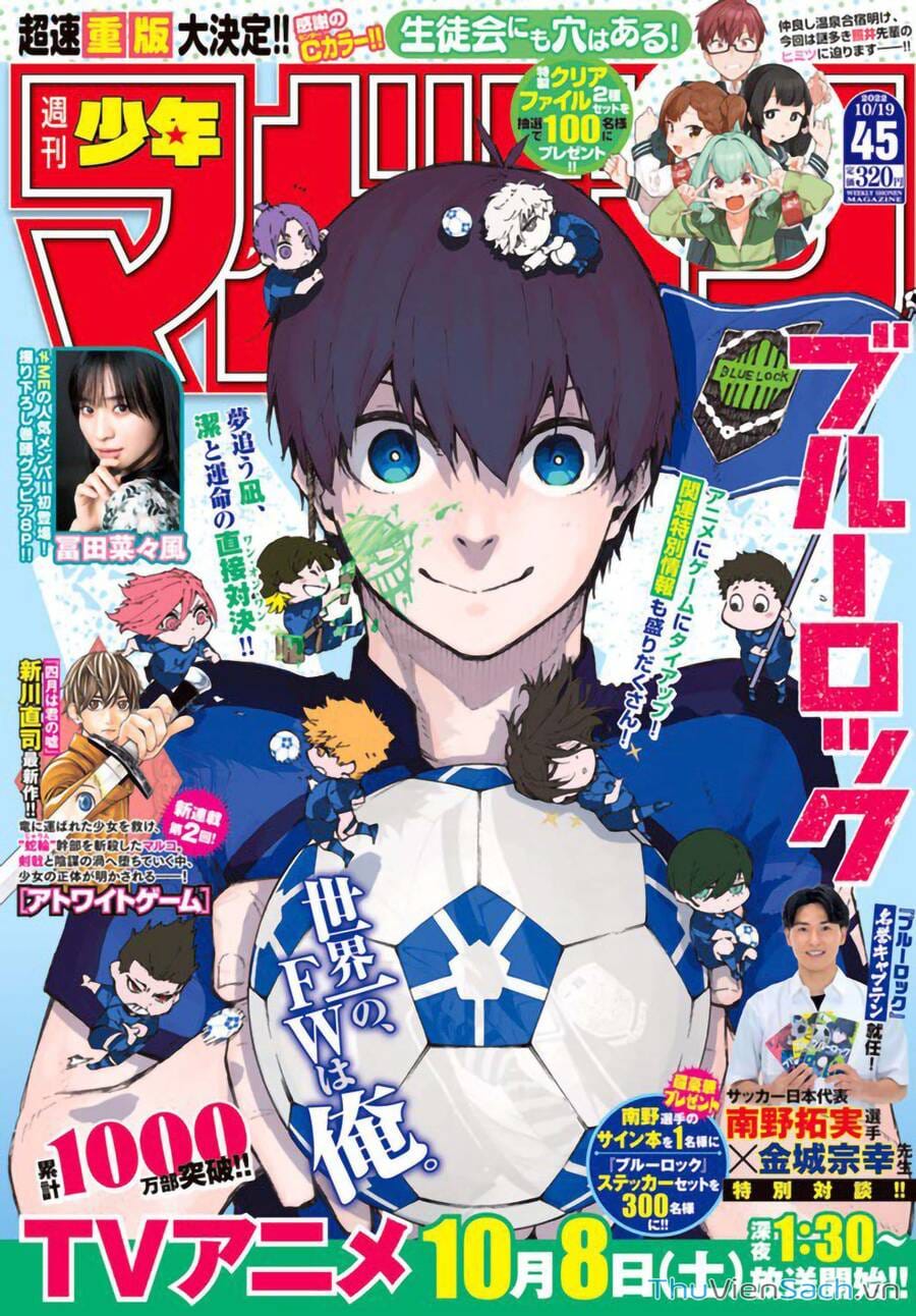 Truyện Tranh Tiền Đạo Số 1 - Blue Lock trang 6