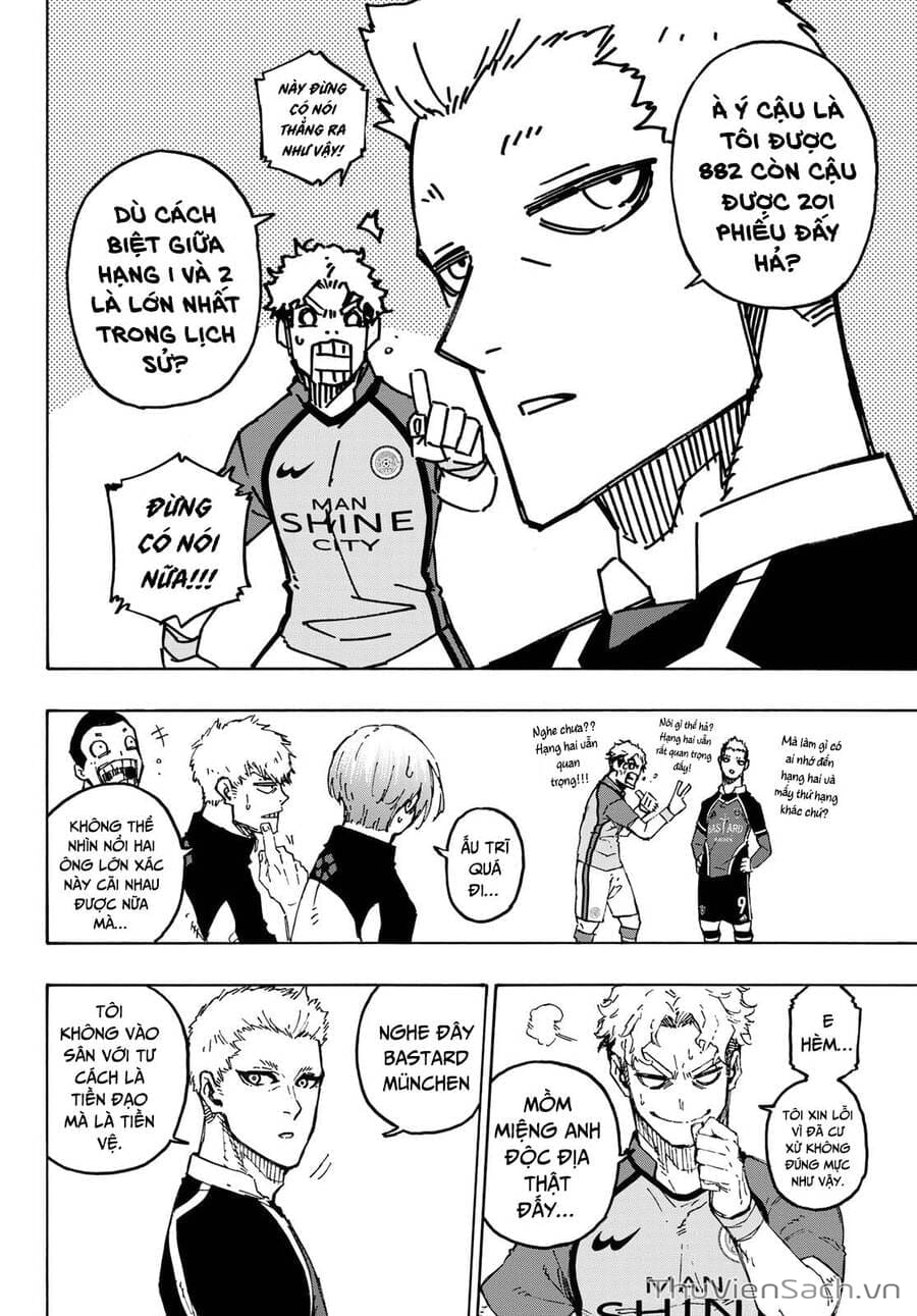 Truyện Tranh Tiền Đạo Số 1 - Blue Lock trang 6