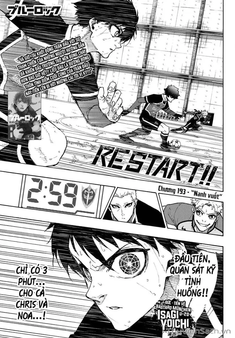 Truyện Tranh Tiền Đạo Số 1 - Blue Lock trang 5