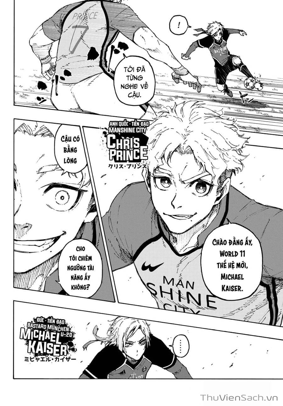 Truyện Tranh Tiền Đạo Số 1 - Blue Lock trang 6
