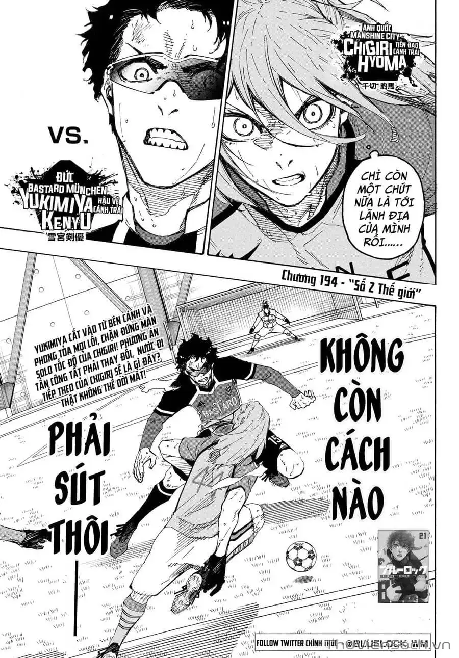 Truyện Tranh Tiền Đạo Số 1 - Blue Lock trang 5