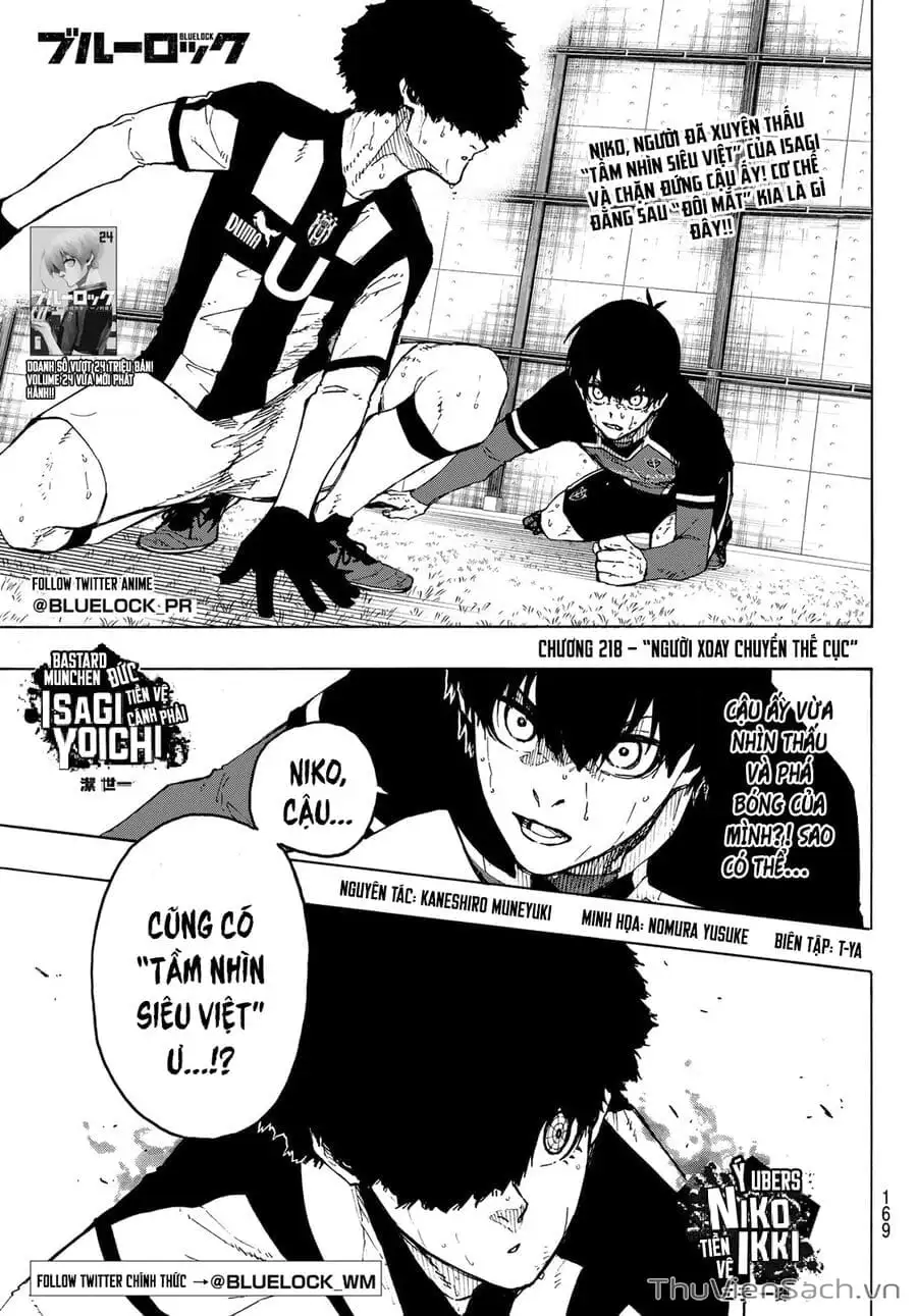 Truyện Tranh Tiền Đạo Số 1 - Blue Lock trang 5