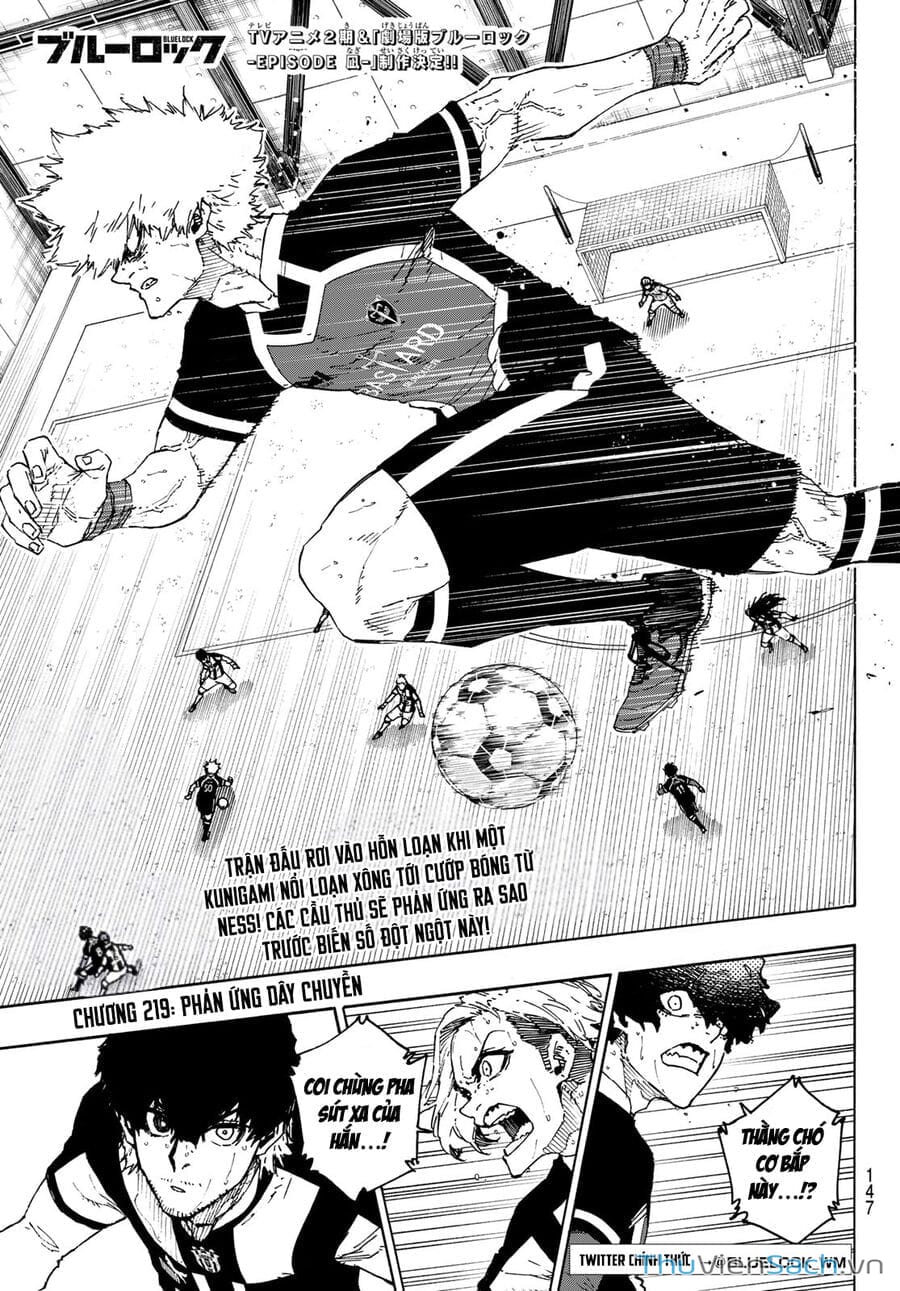 Truyện Tranh Tiền Đạo Số 1 - Blue Lock trang 6