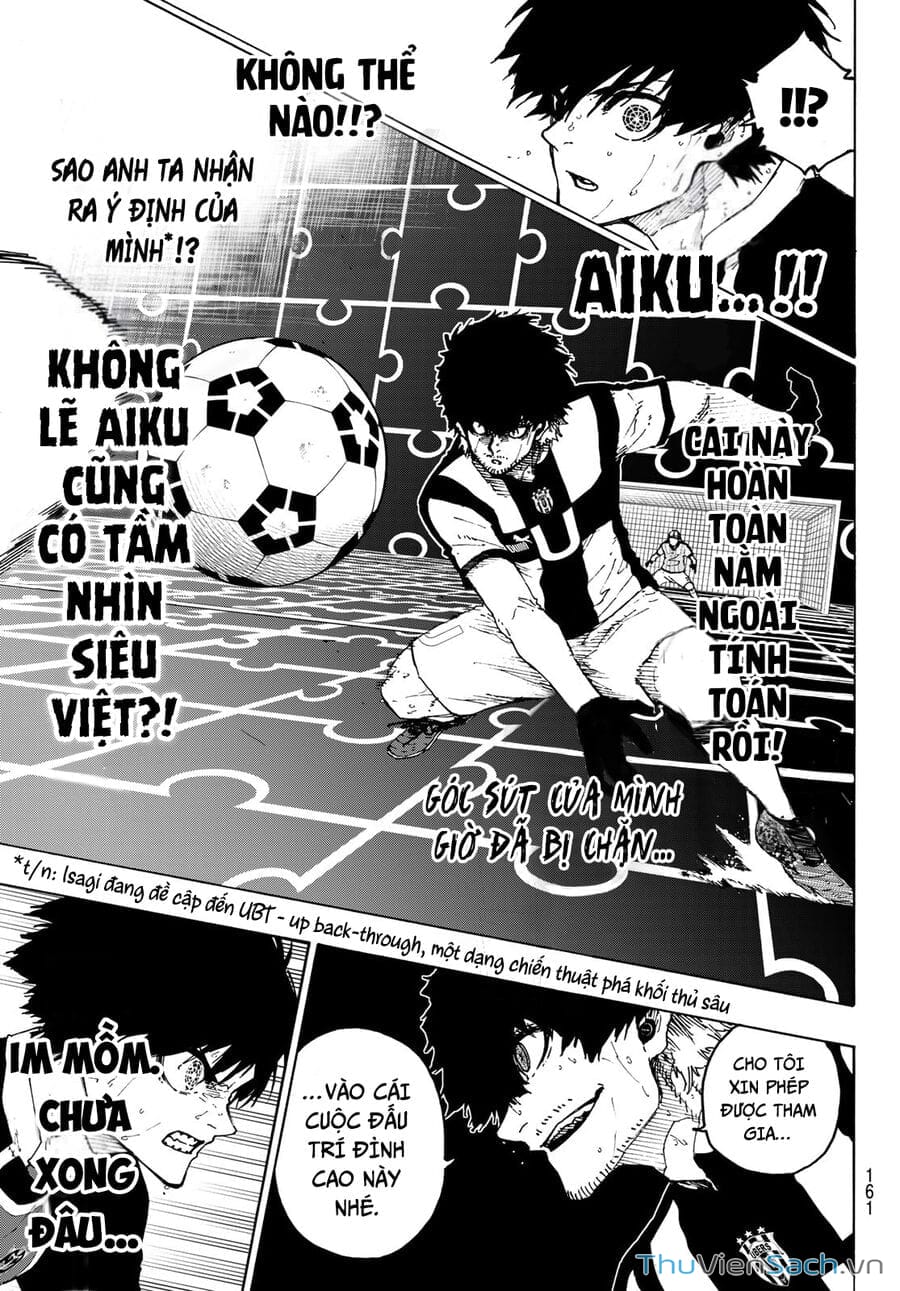 Truyện Tranh Tiền Đạo Số 1 - Blue Lock trang 6