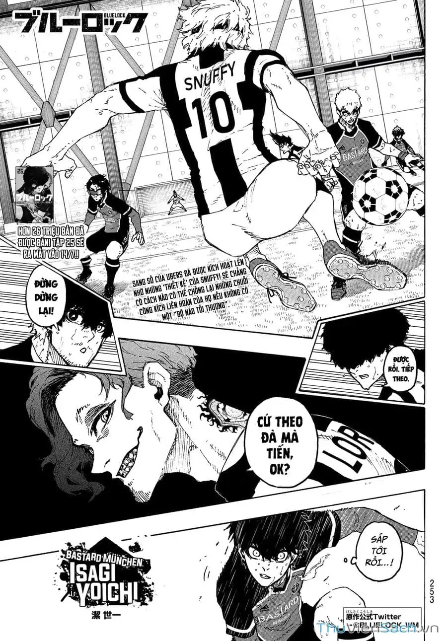 Truyện Tranh Tiền Đạo Số 1 - Blue Lock trang 5