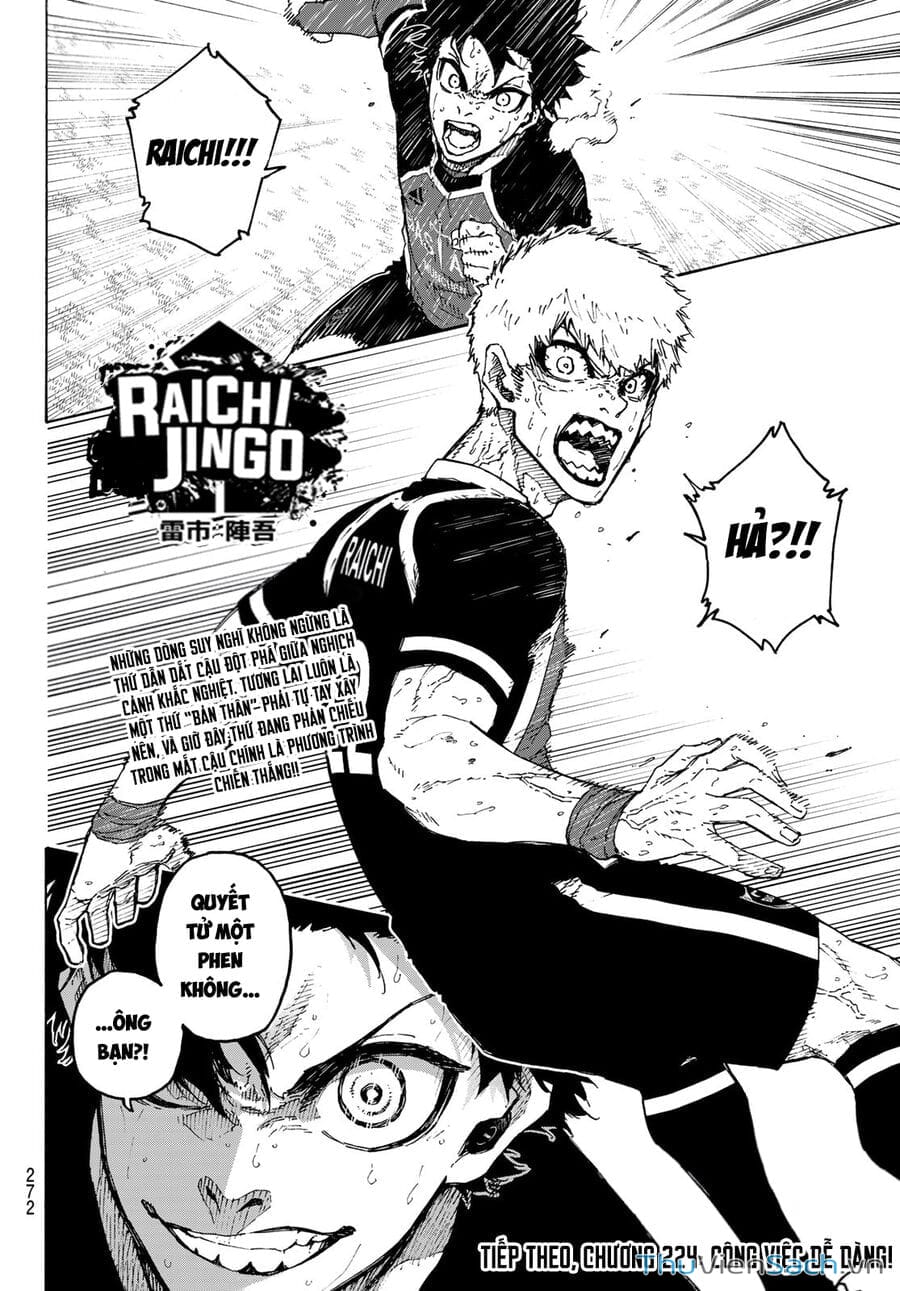 Truyện Tranh Tiền Đạo Số 1 - Blue Lock trang 6