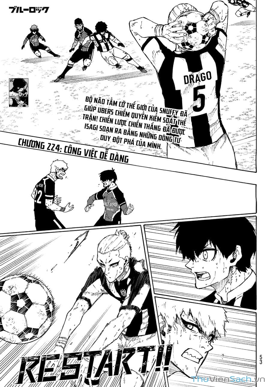 Truyện Tranh Tiền Đạo Số 1 - Blue Lock trang 6