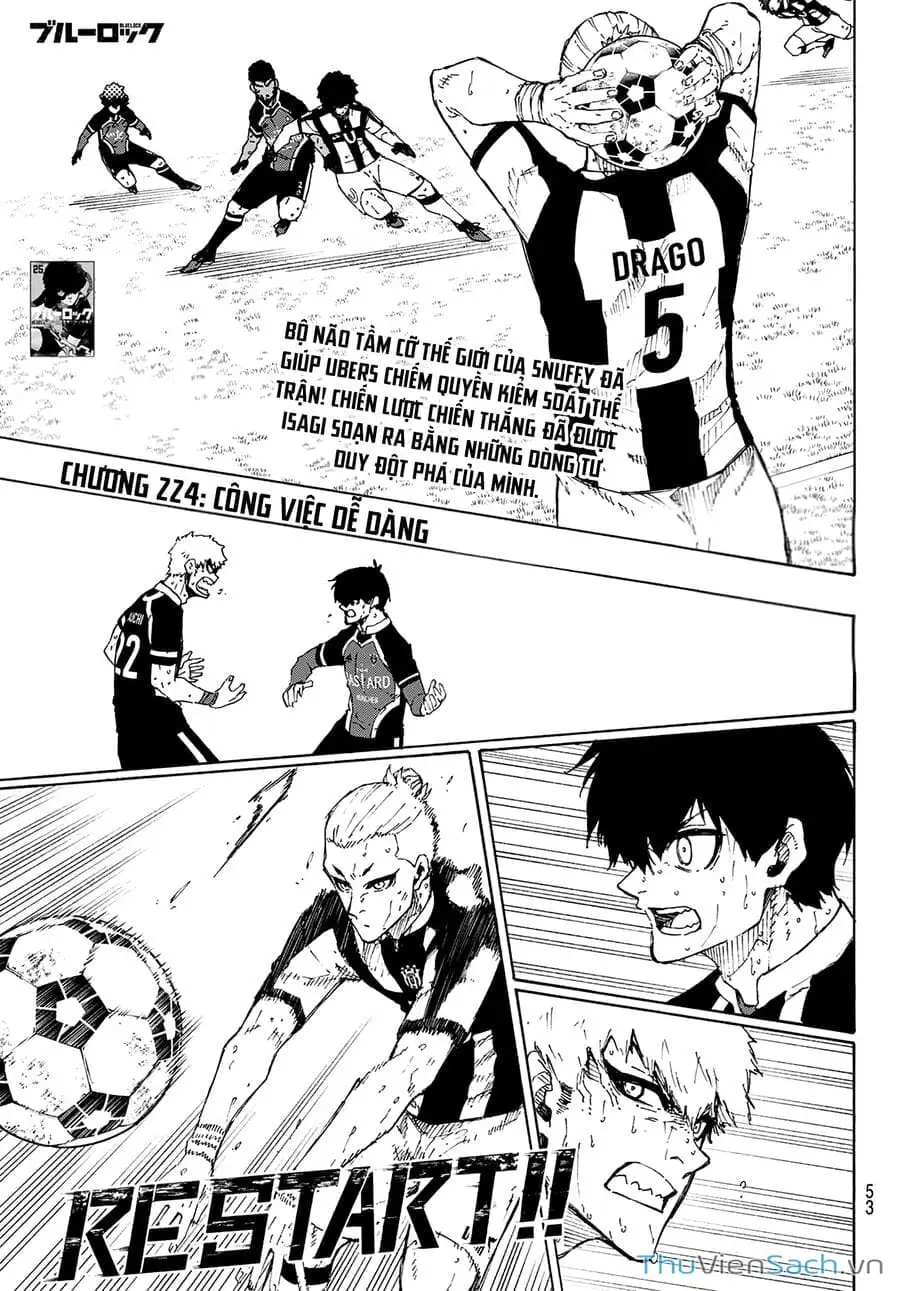 Truyện Tranh Tiền Đạo Số 1 - Blue Lock trang 5