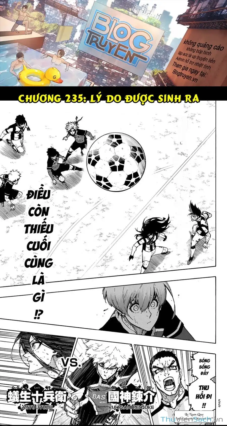Truyện Tranh Tiền Đạo Số 1 - Blue Lock trang 5