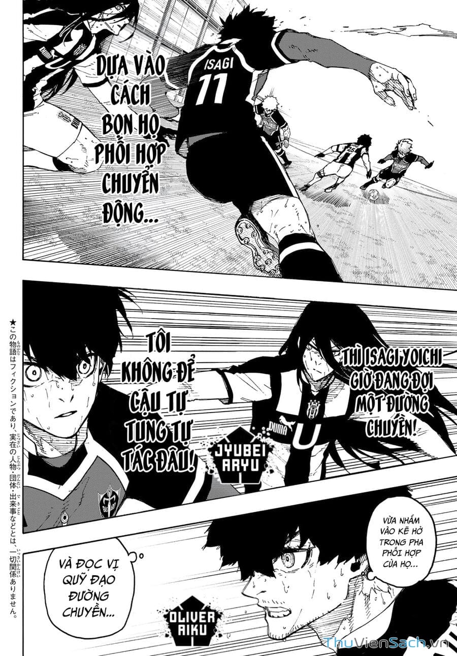 Truyện Tranh Tiền Đạo Số 1 - Blue Lock trang 6