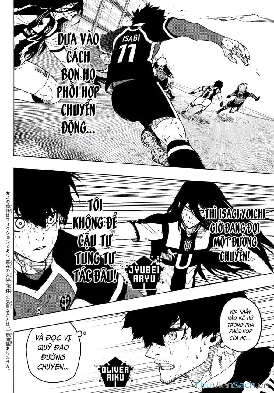 Truyện Tranh Tiền Đạo Số 1 - Blue Lock trang 5