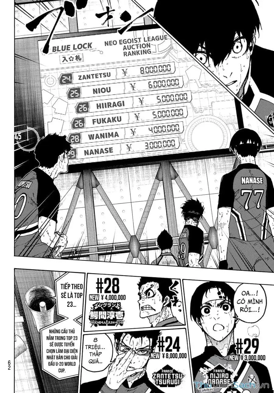 Truyện Tranh Tiền Đạo Số 1 - Blue Lock trang 5