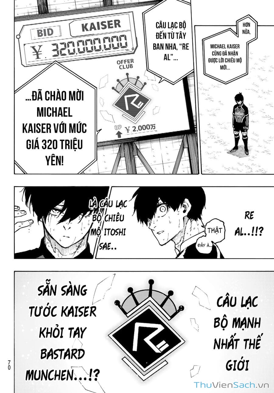 Truyện Tranh Tiền Đạo Số 1 - Blue Lock trang 6