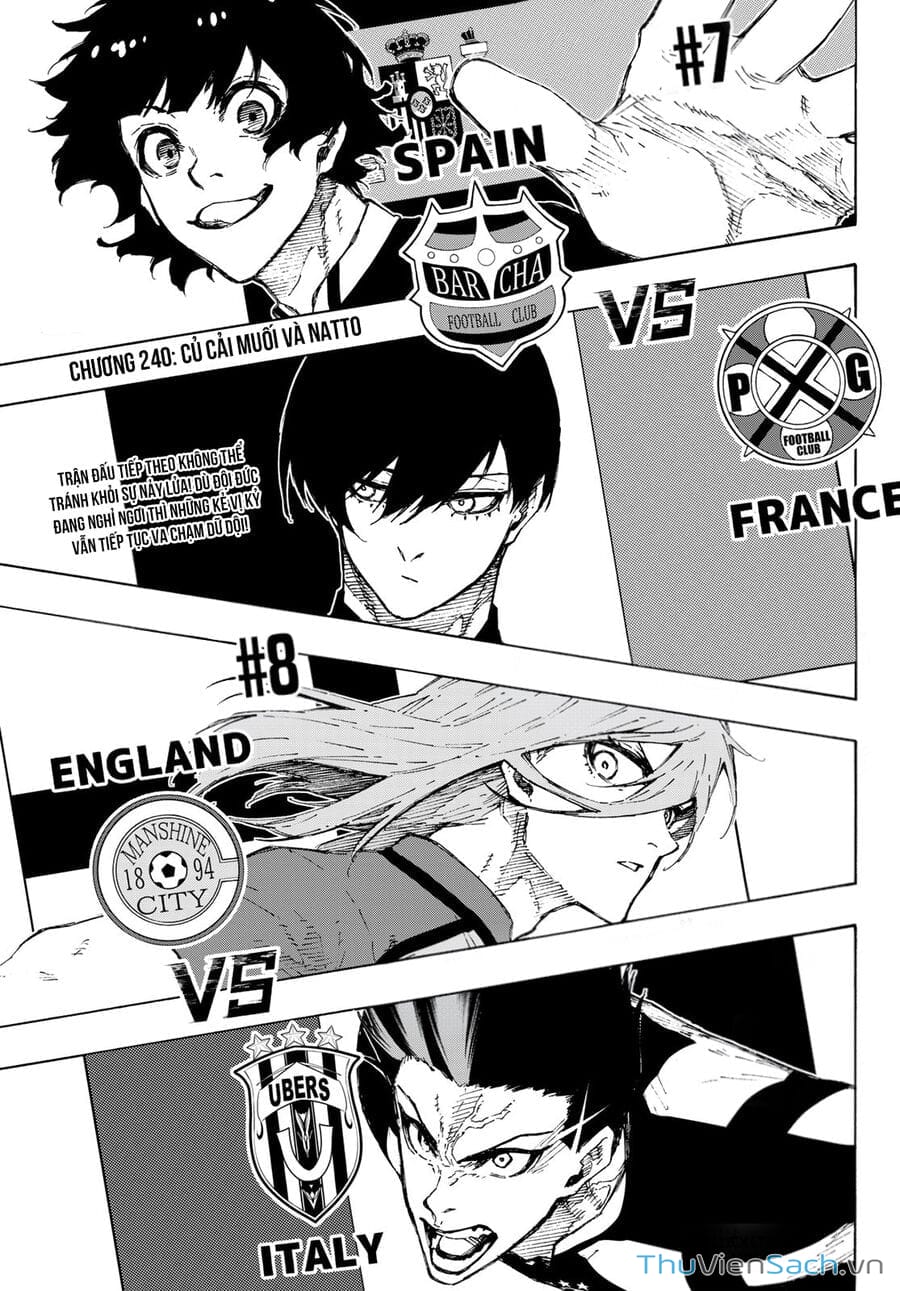 Truyện Tranh Tiền Đạo Số 1 - Blue Lock trang 6
