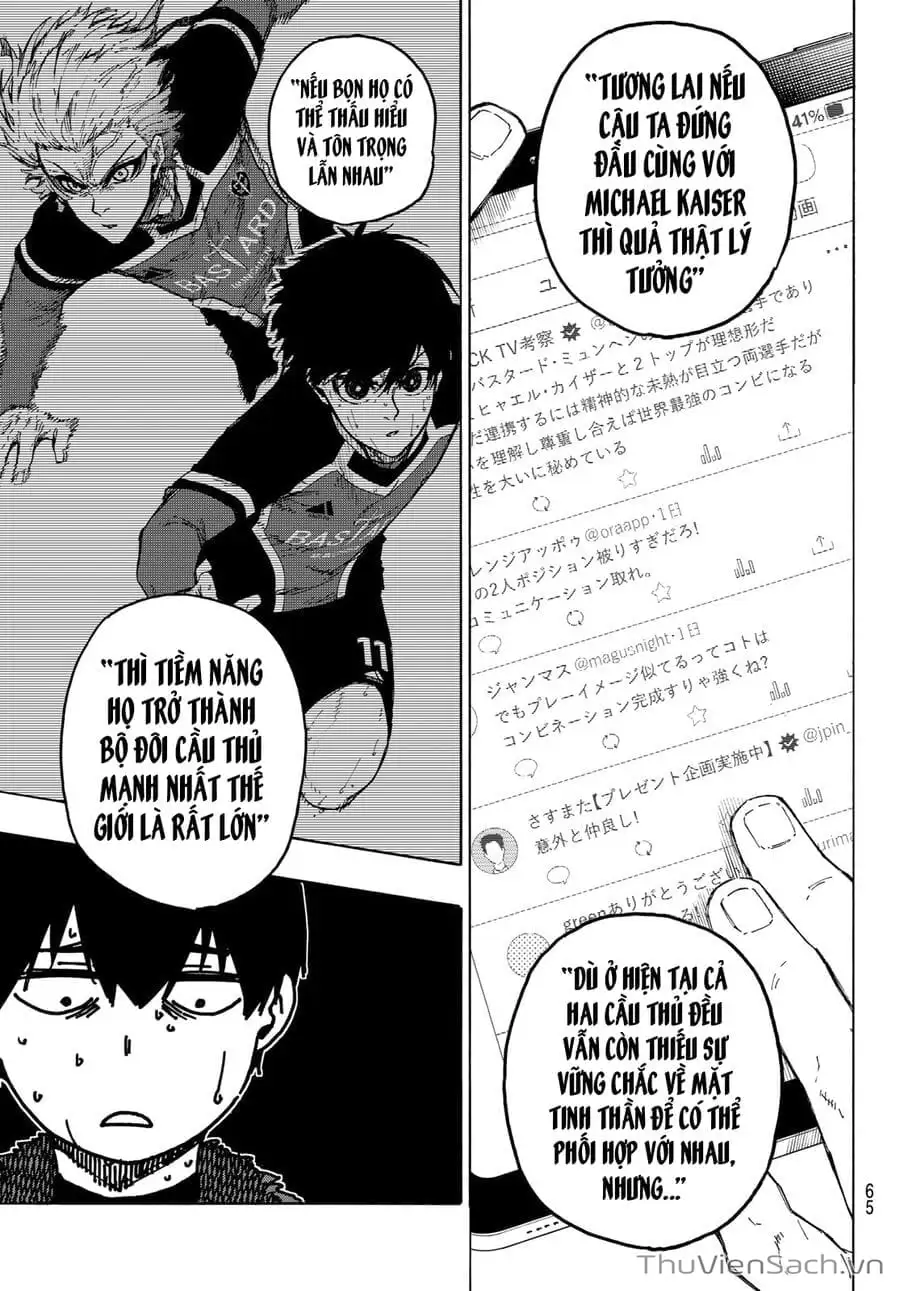 Truyện Tranh Tiền Đạo Số 1 - Blue Lock trang 5