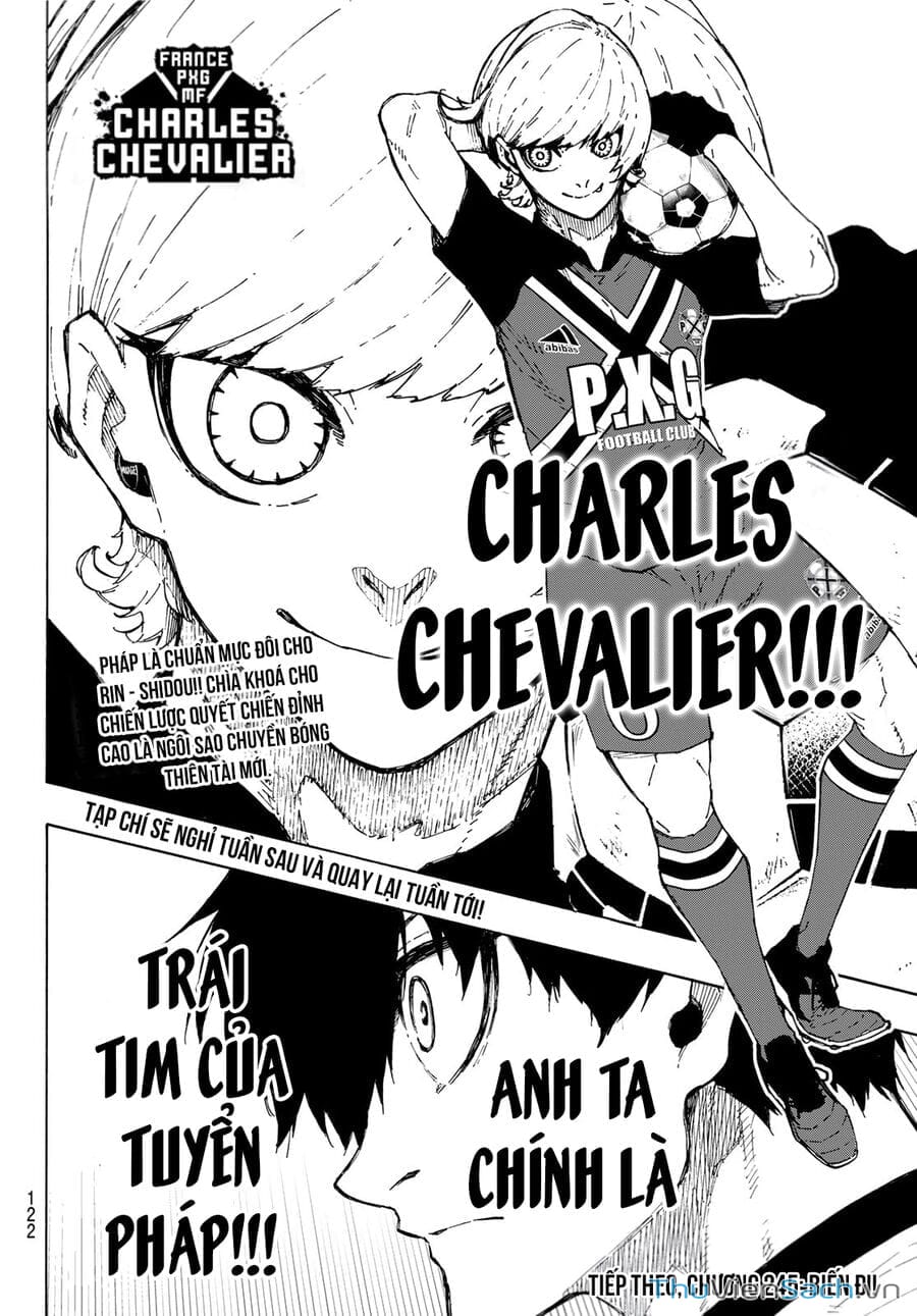 Truyện Tranh Tiền Đạo Số 1 - Blue Lock trang 6