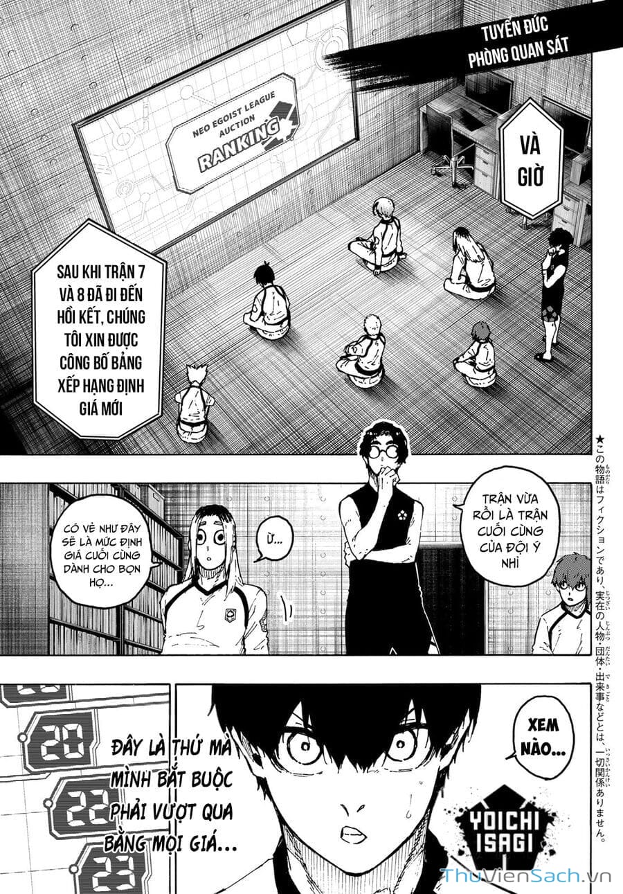 Truyện Tranh Tiền Đạo Số 1 - Blue Lock trang 6