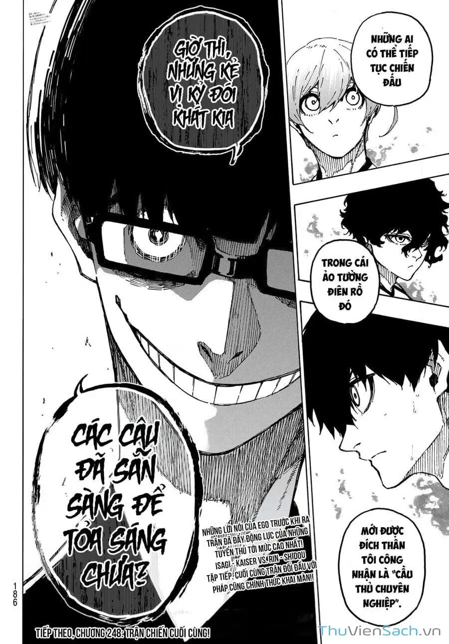 Truyện Tranh Tiền Đạo Số 1 - Blue Lock trang 5